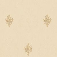 Обои Bernardo Bartalucci Gabriella 84140-2 Винил на флизелине (1,06*10,05) Бежевый, Дамаск — фото 1, Обои для стен