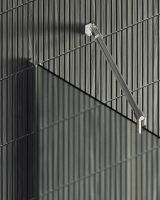 Душевая перегородка Maybah Glass MGD-680-5ш 1090x1950 в широком профиле Хром матовый стекло сатиновое — фото 7, Душевые перегородки