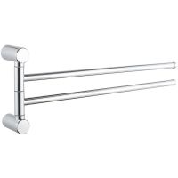 Полотенцедержатель Haiba HB8412 поворотный Хром — фото 1, Полотенцедержатели