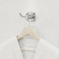 Двойной крючок Fixsen Comfort Chrome FX-85005A Хром — фото 3, Крючки для полотенец