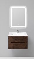 Тумба под раковину BelBagno ETNA 39-700/390-2C-SO-RW-P подвесная Rovere Moro — фото 2, Тумбы под раковину