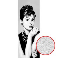 Фотообои Divino A-083 Фактура песок Винил на флизелине (1*2,7) Белый/Черный, Люди — фото 1, Обои для стен