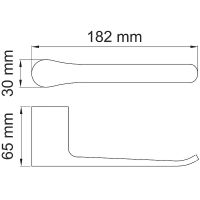 Держатель туалетной бумаги WasserKRAFT Elbе K-7296 Черный матовый — фото 3, Держатели туалетной бумаги