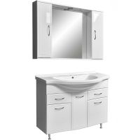 Товар: Тумба под раковину Stella Polar Концепт 100 SP-00000137 Белая - фото 4 Тумба под раковину Stella Polar Концепт 100 SP-00000137 Белая — фото 4, Тумбы под раковину