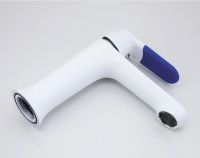 Смеситель для раковины Frap H34 F1034 Белый Хром — фото 4, Смесители