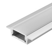 Профиль алюминиевый Arlight 023717 встраиваемый для контурной подсветки Серебристый — фото 1, Профили для светодиодных лент