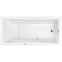 Акриловая ванна Whitecross Palace 180x80 0104.180080.100.NANO.CR с гидромассажем — фото 1, Ванны