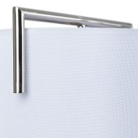 Настольная лампа Artelamp Aperol A5031LT-1SS Белая Сталь — фото 2, Настольные лампы