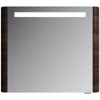 Зеркальный шкаф AM.PM Sensation 80 M30MCR0801NF Орех — фото 1, Мебель для ванной