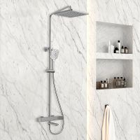 Душевая система Vincea Cube VSFS-1C1CH Хром — фото 2, Душевое оборудование. Душевая программа