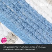 Товар: Коврик для ванной комнаты Iddis Base 50х80 BC05P58i12 Голубой - фото 3 Коврик для ванной комнаты Iddis Base 50х80 BC05P58i12 Голубой — фото 3, Коврики для ванной комнаты