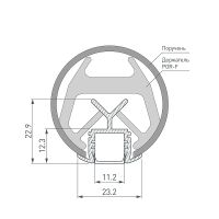 Товар: Профиль алюминиевый Arlight 019181 встраиваемый для перил Серебристый - фото 4 Профиль алюминиевый Arlight 019181 встраиваемый для перил Серебристый — фото 4, Профили для светодиодных лент