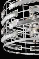 Подвесной светильник Maytoni Modern Frontera MOD067PL-04CH Прозрачный Хром — фото 3, Подвесные светильники