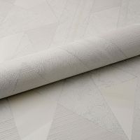 Обои Fipar Brilla R 23525 Винил на флизелине (1,06*10,05) Бежевый/Серый, Абстракция/Геометрия/Ромб — фото 2, Обои для стен
