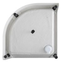 Акриловый поддон для душа Aquanet GL180 100x100 265563 Белый — фото 2, Акриловые душевые поддоны