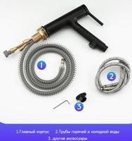 Товар: Смеситель для раковины Gappo G1052-76 Черный матовый - фото 11 Смеситель для раковины Gappo G1052-76 Черный матовый — фото 11, Смесители