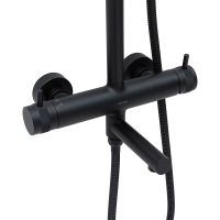 Душевая система Allen Brau Priority 5.31A10-31 Черная матовая — фото 4, Душевое оборудование. Душевая программа