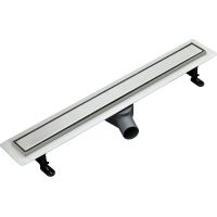 Товар: Душевой лоток Logan L001SL-700 306885 с решеткой Нержавеющая сталь / под плитку - фото 1 Душевой лоток Logan L001SL-700 306885 с решеткой Нержавеющая сталь / под плитку — фото 1, Душевые лотки