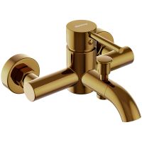 Смеситель для ванны Damixa Scandinavian Pure 361000600 Золото — фото 1, Смесители