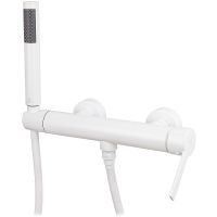 Смеситель для душа Kaiser Serio 05477-4 Белый матовый — фото 1, Смесители