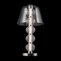 Настольная лампа Maytoni Modern Amulet MOD555TL-L9CH4K Прозрачная Хром — фото 8, Настольные лампы