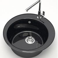 Товар: Кухонная мойка Bergg Z30 B030Q004 Черная - фото 2 Кухонная мойка Bergg Z30 B030Q004 Черная — фото 2, Кухонные мойки