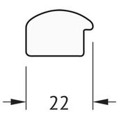 Зеркало Evoform Definite 148х68 BY 0756 в багетной раме - Вишня 22 мм — фото 5, Мебель для ванной