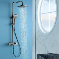 Товар: Душевая система Black&White Universe UK9900MG 9900MG Gun Metal - фото 10 Душевая система Black&White Universe UK9900MG 9900MG Gun Metal — фото 10, Душевое оборудование. Душевая программа