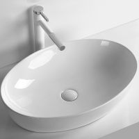 Раковина-чаша Ceruttispa 61 CR8023 СТ9606 Белая — фото 1, Раковины