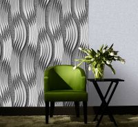 Обои Solo Impuls 168519-20 Винил на флизелине (1,06*10,05) Белый/Серый, Абстракция/Геометрия — фото 3, Обои для стен