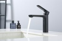 Смеситель для раковины Splenka S222.10.06 Черный матовый — фото 5, Смесители для раковины