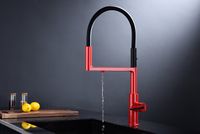 Смеситель для кухни Paulmark Tornado To213402-FI Пламя — фото 4, Смесители для кухни