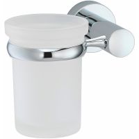 Стакан для зубных щеток WasserKRAFT Donau K-9428 Хром — фото 1, Мыльницы