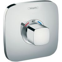 Смеситель для душа Hansgrohe Ecostat E 15705000 с термостатом Хром — фото 1, Смеситель для душа