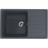 Кухонная мойка Ulgran Classic U-400-343 Антрацит — фото 1, Кухонные мойки