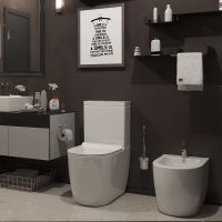 Товар: Биде Timo Kulo TK-402 Белое - фото 3 Биде Timo Kulo TK-402 Белое — фото 3, Биде напольные