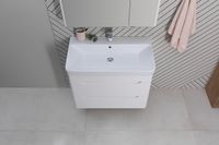 Комплект мебели для ванной Aquanet София 80 274199 подвесной Белый глянец — фото 10, Комплекты мебели для ванной