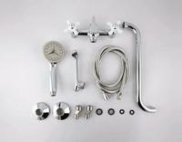 Смеситель для ванны Frap H18 F2618 универсальный Хром — фото 6, Смеситель для ванны