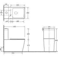 Товар: Унитаз компакт SantiLine SL-5017MB Черный матовый с бачком и сиденьем Микролифт - фото 2 Унитаз компакт SantiLine SL-5017MB Черный матовый с бачком и сиденьем Микролифт — фото 2, Напольные унитазы