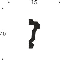 Товар: Молдинг Bello Deco XPS М 4 00-00004624 2000x40x15 мм - фото 4 Молдинг Bello Deco XPS М 4 00-00004624 2000x40x15 мм — фото 4, Молдинги