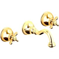 Смеситель для раковины Webert Ottocento OT750404010 Золото — фото 1, Смесители