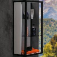 Подвесной шкаф Boheme Armadi Art Loft 30 895-W Белый — фото 1, Мебель для ванной