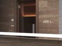 Зеркало Vigo Geometry Comfort 120 z.GEO.120.Comfort с подсветкой с сенсорным выключателем — фото 4, Зеркала в ванную комнату