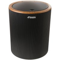 Ведро для мусора Fixsen Black Boom FX-411-6 Черное — фото 1, Мусорные ведра