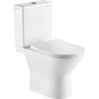 Унитаз компакт Hansmann keramik Compact New УНИ0011 с бачком и сиденьем Микролифт — фото 1, Унитазы