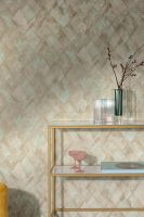 Обои Grandeco Universe 5 UI 3009 Винил на флизелине (1,06*10,05) Серый/Серебряный, Геометрия/Штукатурка/Ромб — фото 3, Обои для стен