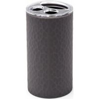 Стакан для зубных щеток Ridder Crimp 2013217 Серый — фото 1, Стаканы для зубных щеток