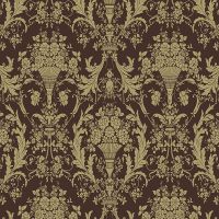 Обои LOYMINA Boudoir Флизелин (1*10,05) Коричневый, Вензель/Дамаск арт-GT4 010 — фото 1, Обои для стен