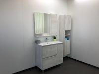 Товар: Зеркало со шкафом Comforty Верона 90 00004136714 Дуб белый - фото 3 Зеркало со шкафом Comforty Верона 90 00004136714 Дуб белый — фото 3, Зеркальные шкафы в ванную