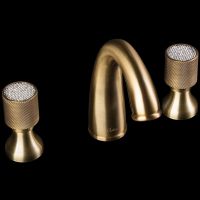 Смеситель для раковины Boheme Royal Cristal 317-Royal Бронза — фото 2, Смесители